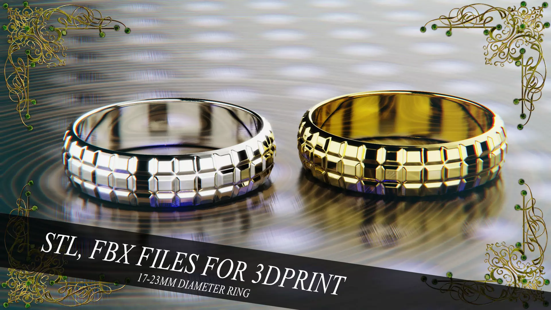 Ring for 3d Print 3D print model_0