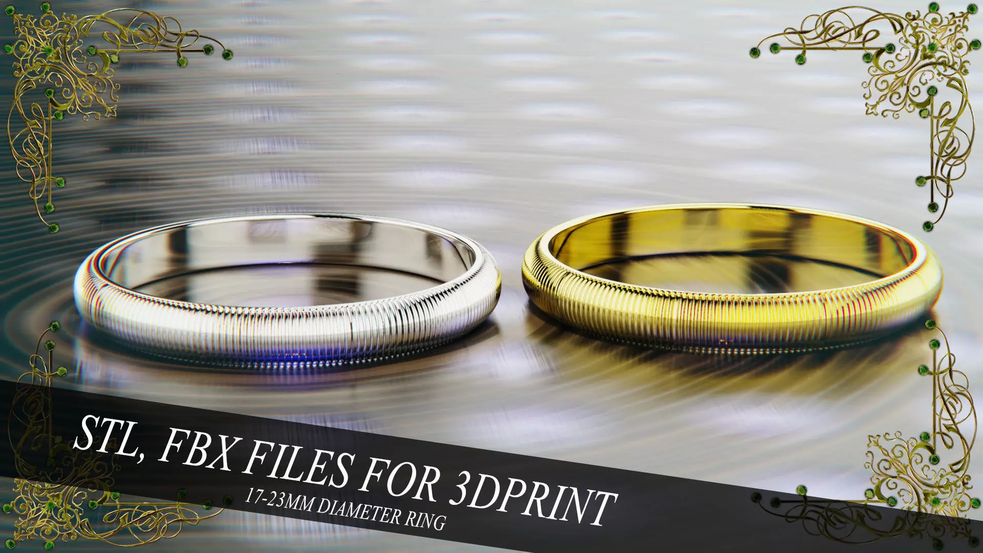 Ring for 3d Print 3D print model_0