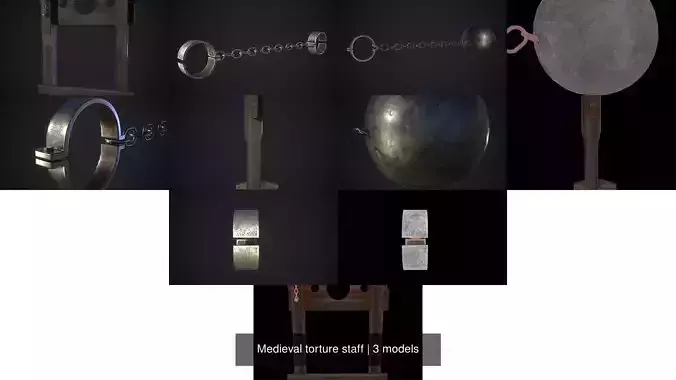 Medieval torture staff