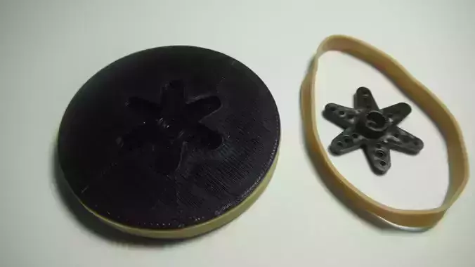  Servo Wheel Six Pole