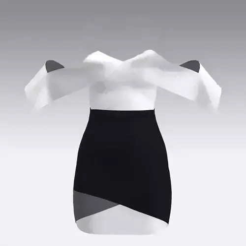 DRESS DRESS off shoulder