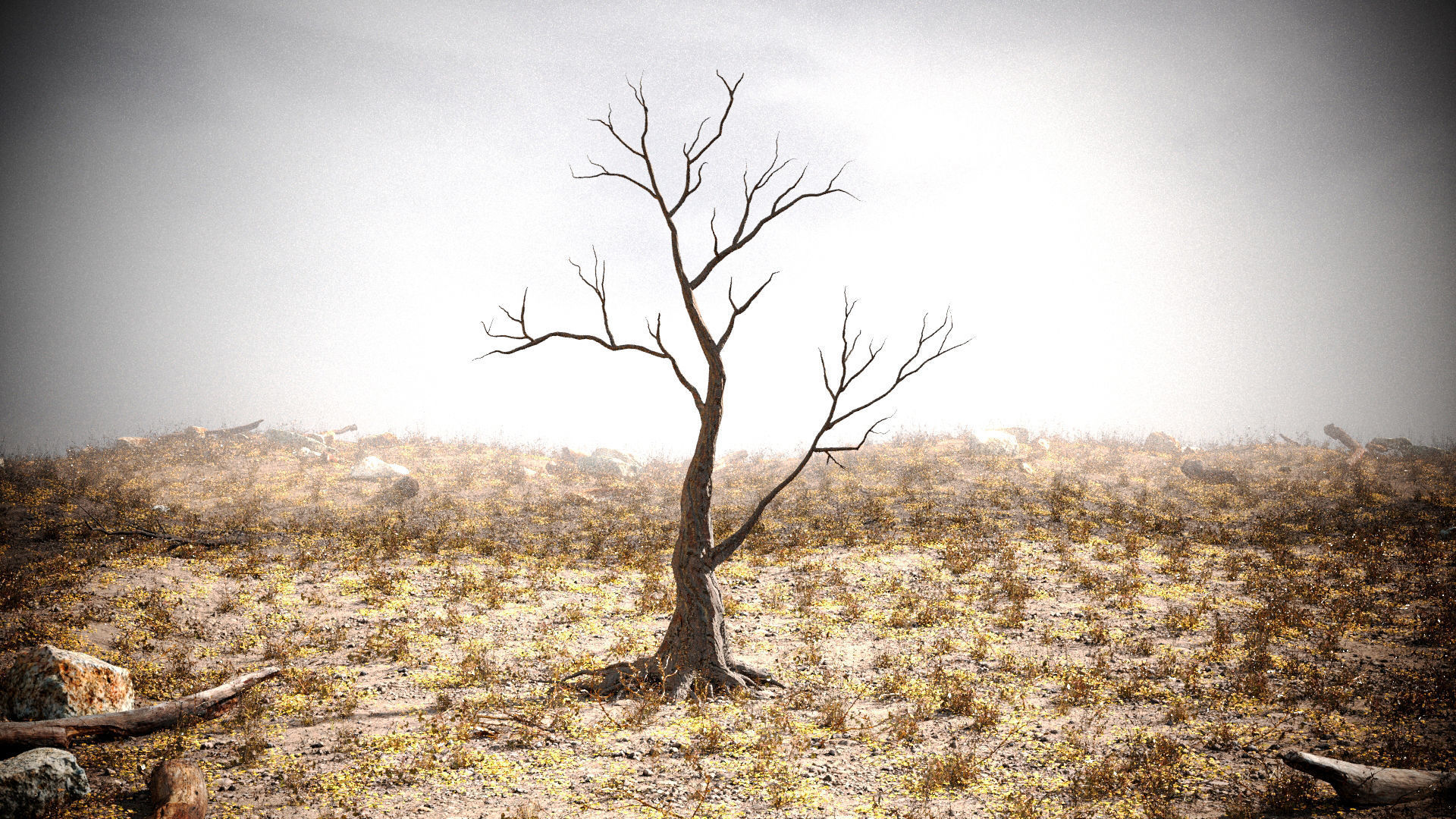 10 Fantasy Tree 3D model_10