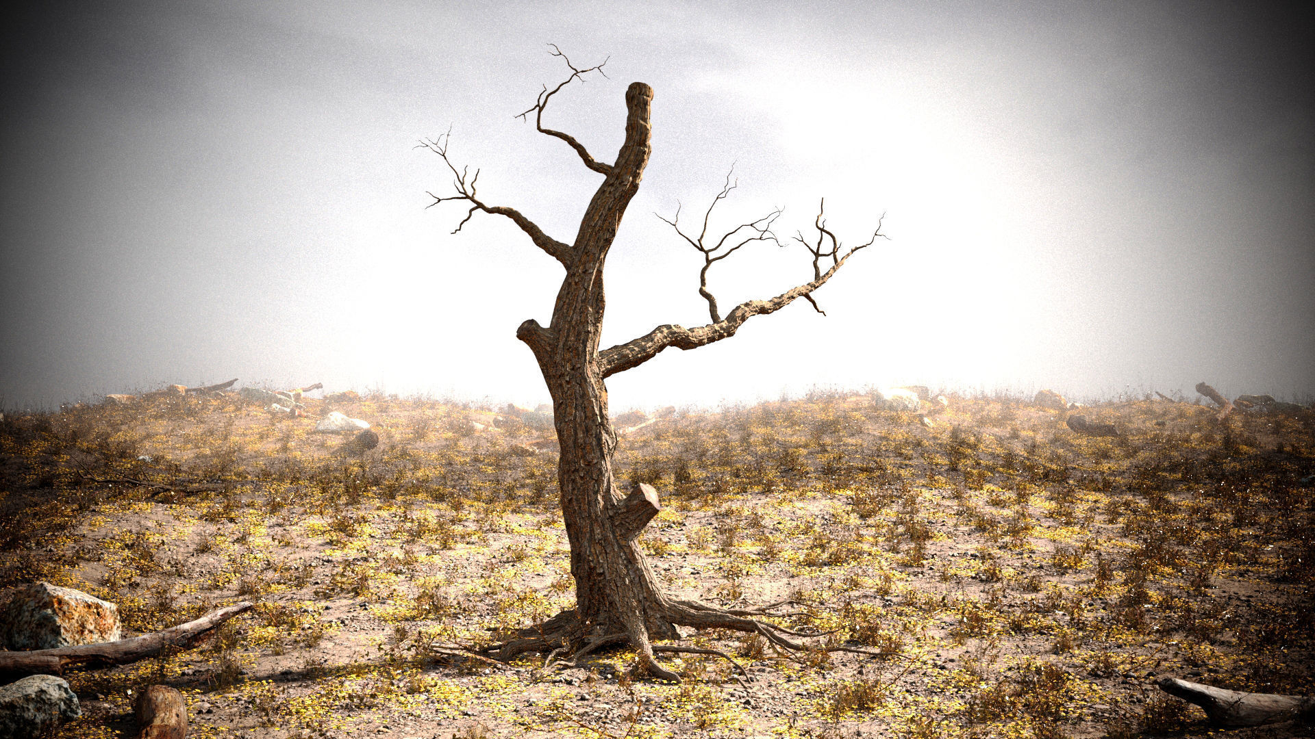 10 Fantasy Tree 3D model_11