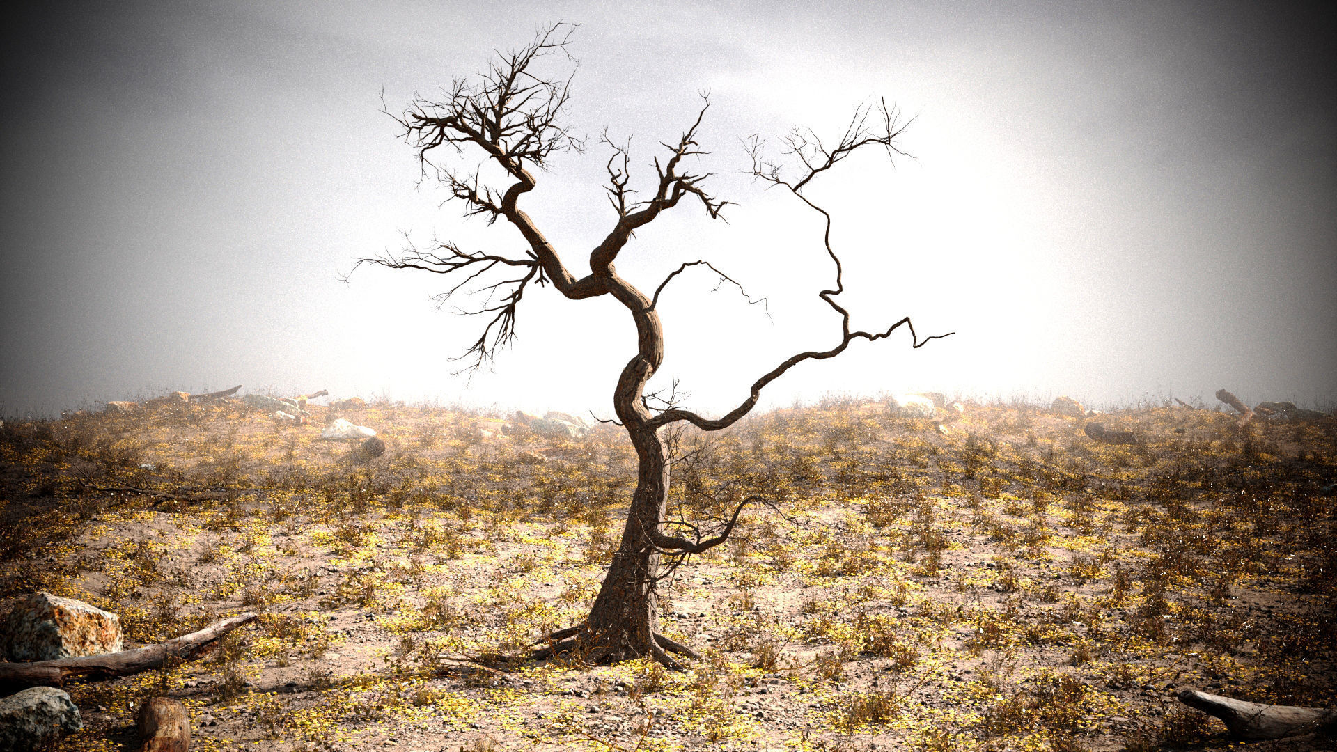 10 Fantasy Tree 3D model_5