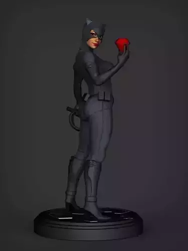 Catwoman statue