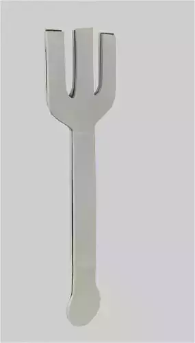 Paperboard Fork 3D model