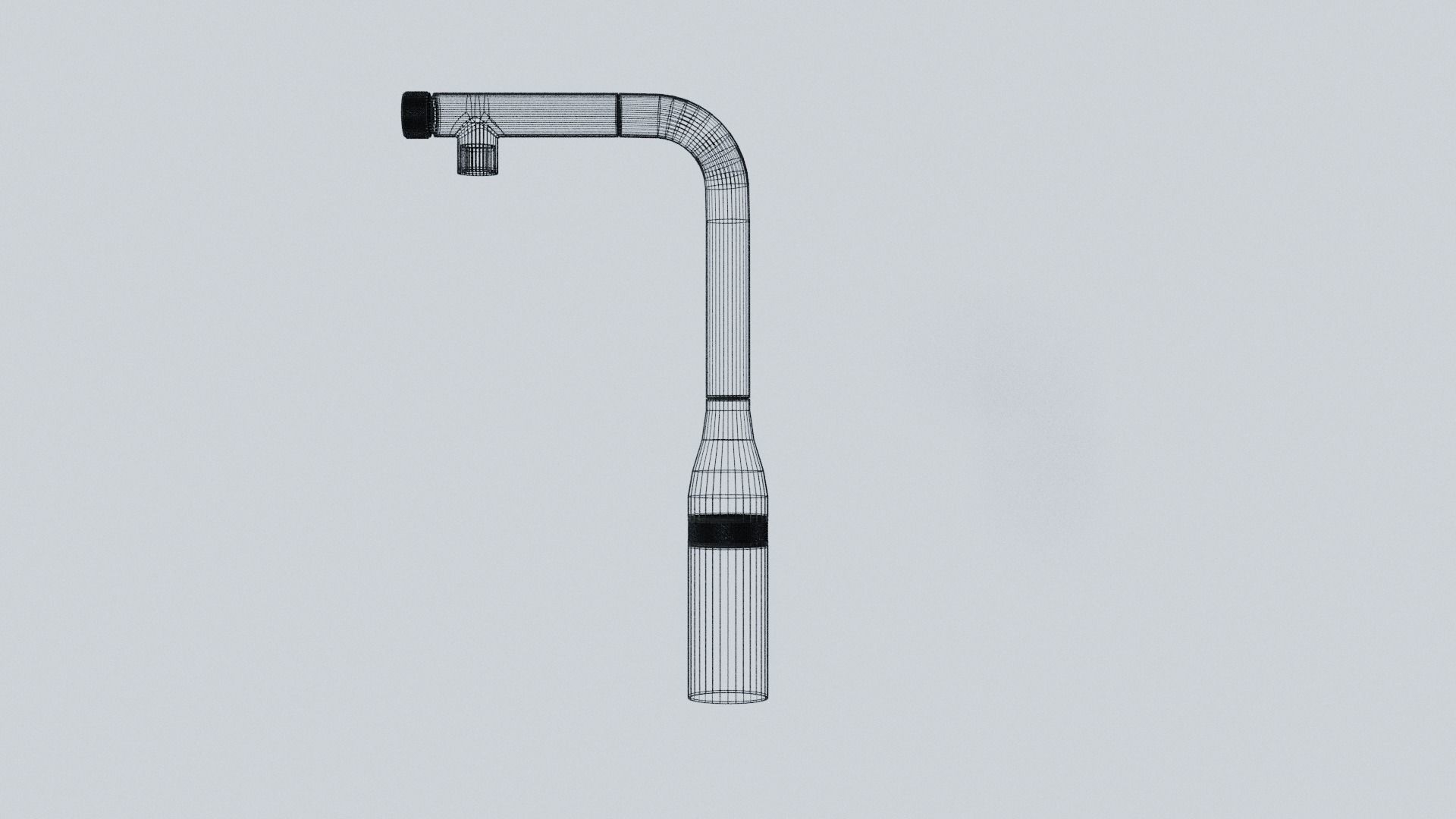 Grohe Tap Essence Smartcontrol complete golden 3D model_3