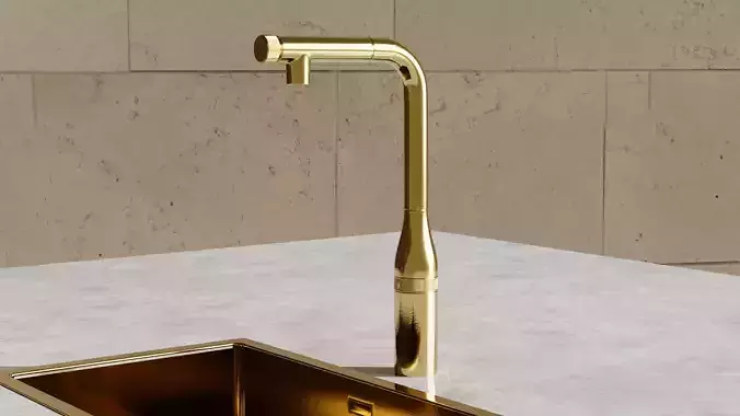Grohe Tap Essence Smartcontrol complete golden