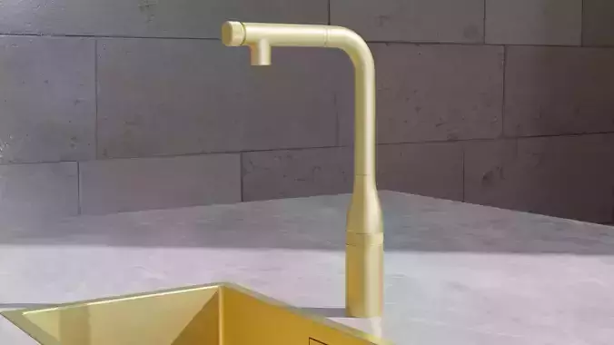 Grohe Tap Essence Smartcontrol complete matte 3D model