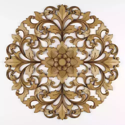 PA-ORNAMENT-01 ornate wood carving