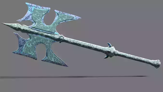 Double Edge War Axe 