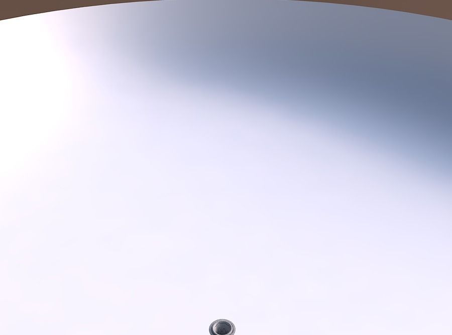 Vase narrow spherical bottom with soft intertwining lines tap... 3D print model_5