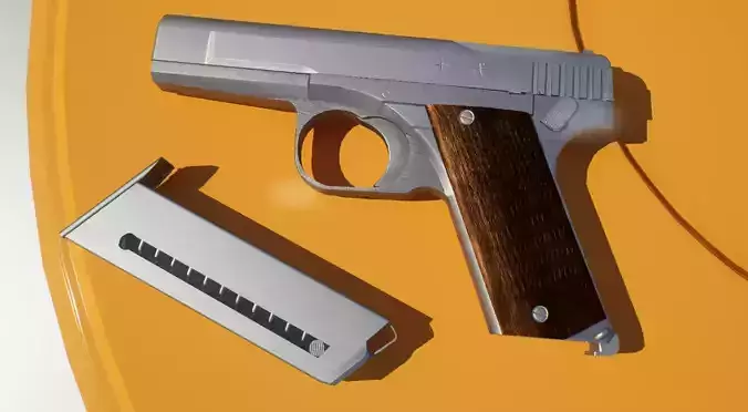 Hamada Type 2 Pistol Model