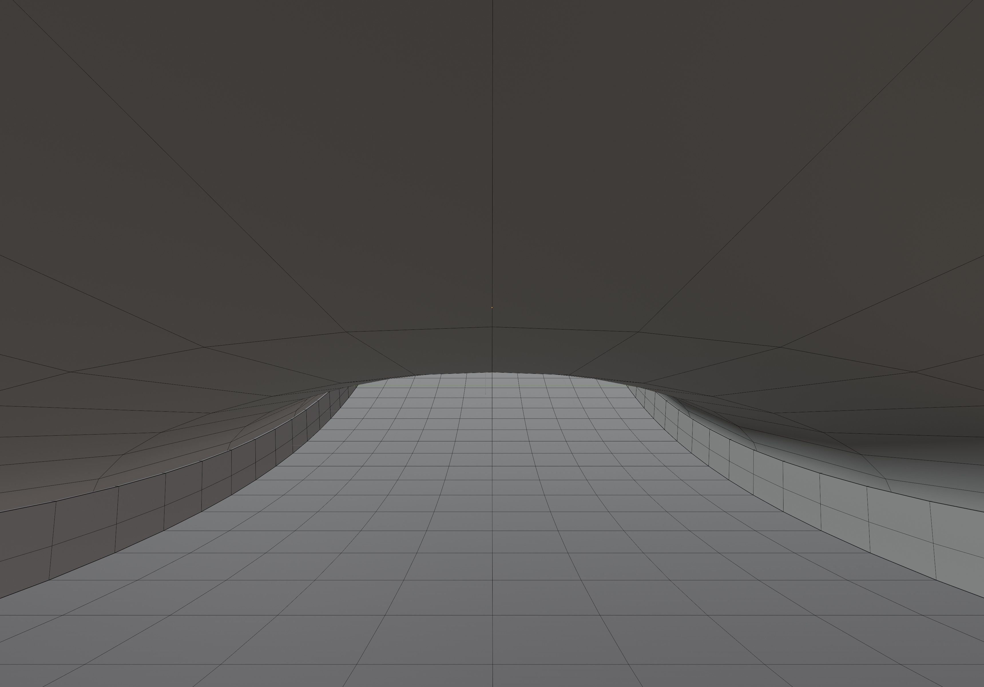 Village sized ring world Low-poly 3D model_23