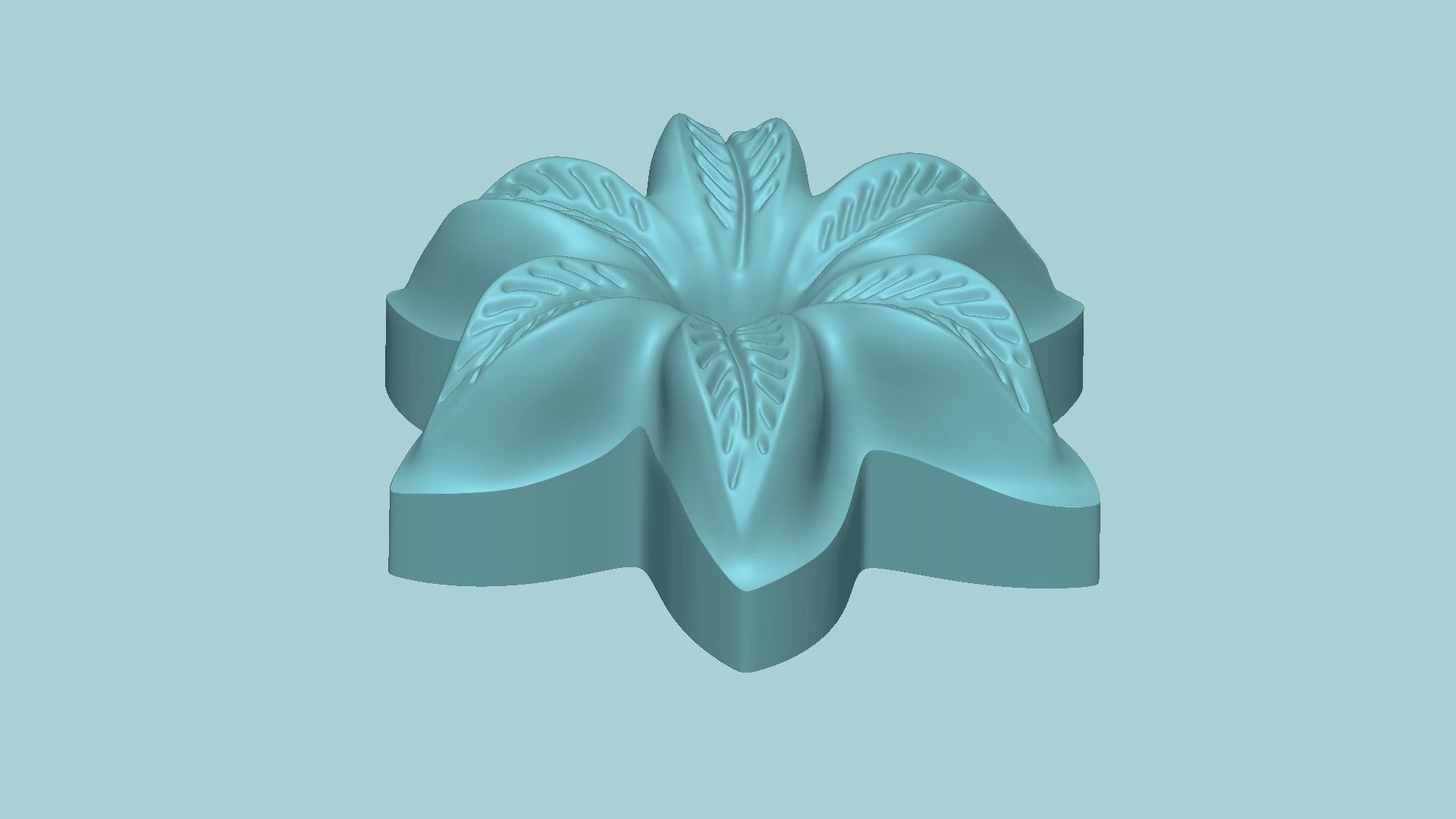 Lily Flower Arrangement - Molding - EVA Foam Craft Free 3D print model_8