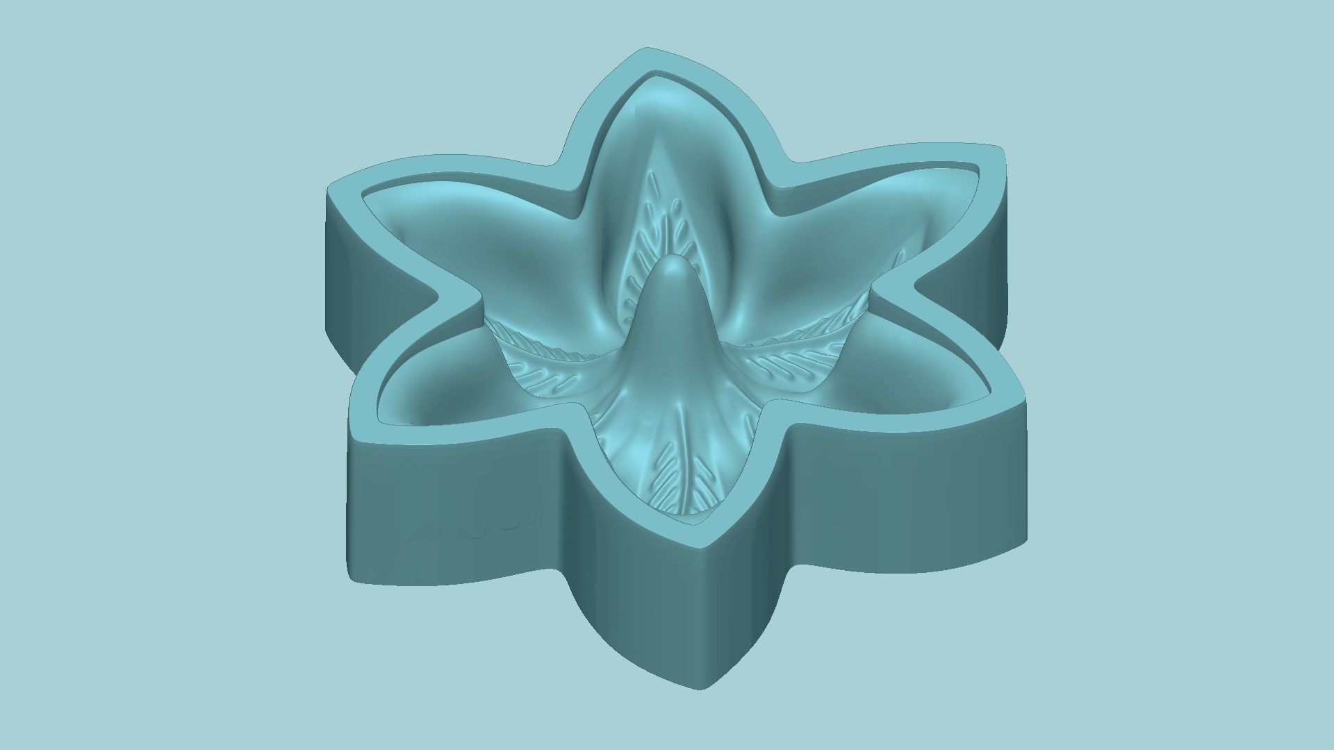 Lily Flower Arrangement - Molding - EVA Foam Craft Free 3D print model_7
