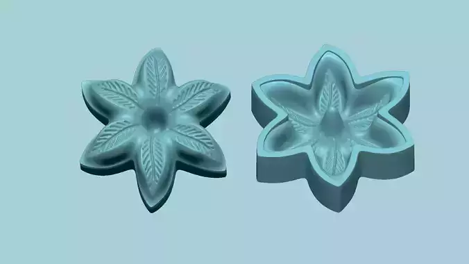 Lily Flower Arrangement - Molding - EVA Foam Craft Free 3D print model