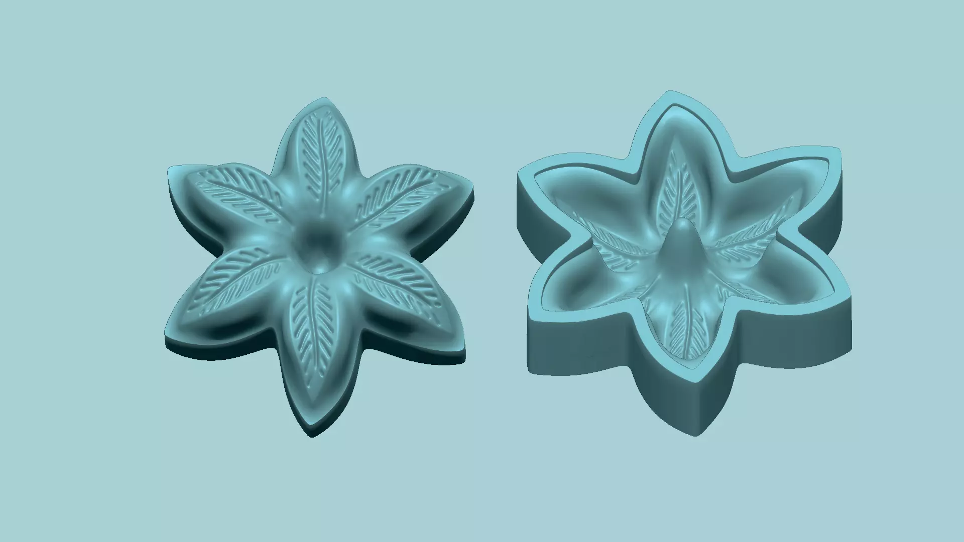 Lily Flower Arrangement - Molding - EVA Foam Craft Free 3D print model_0