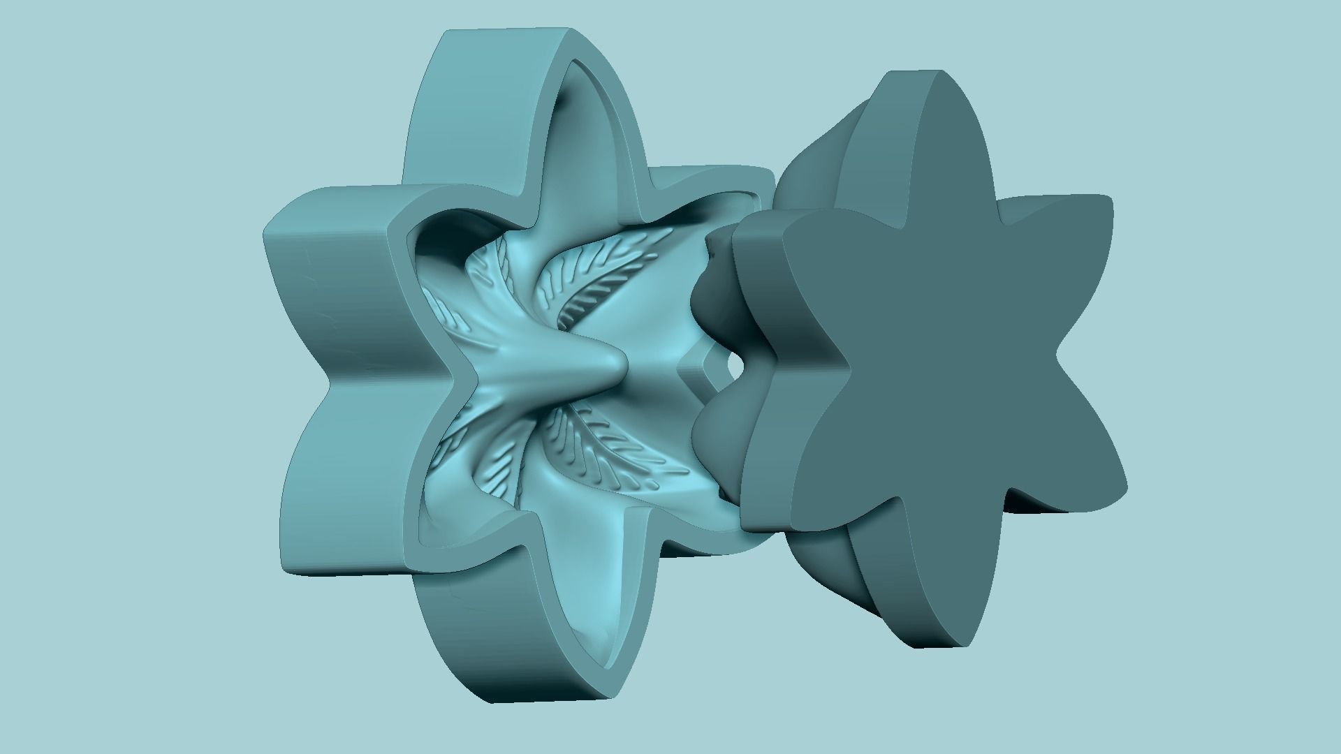 Lily Flower Arrangement - Molding - EVA Foam Craft Free 3D print model_9