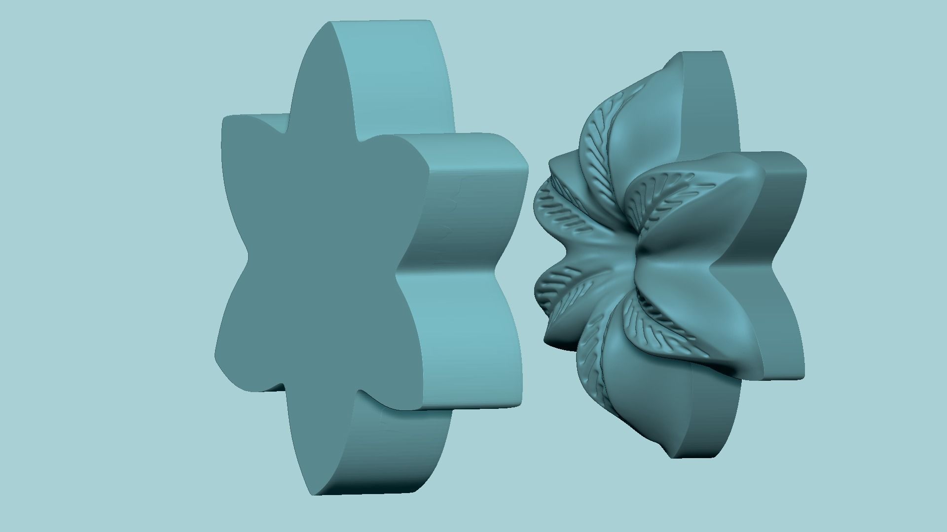 Lily Flower Arrangement - Molding - EVA Foam Craft Free 3D print model_10
