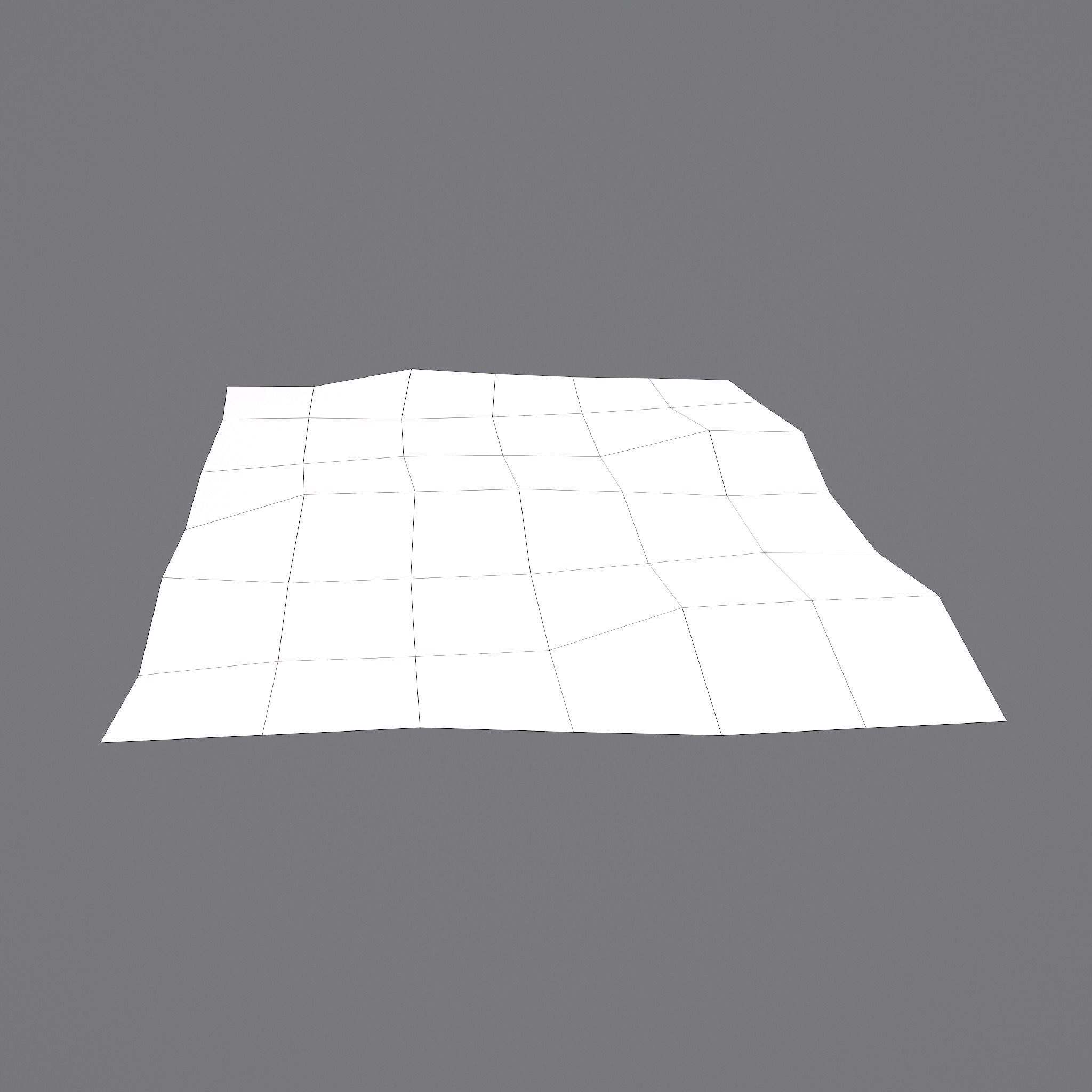 November Manuscript Page Low-poly 3D model_14