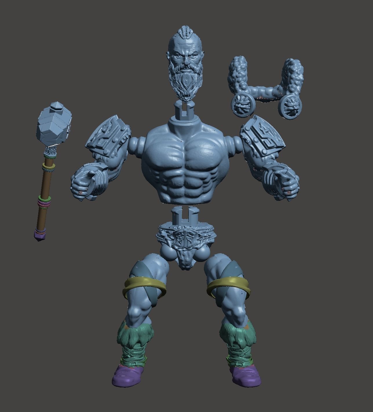 RAGNA-TOR HEMAN MOTU STYLE 3D print model_2