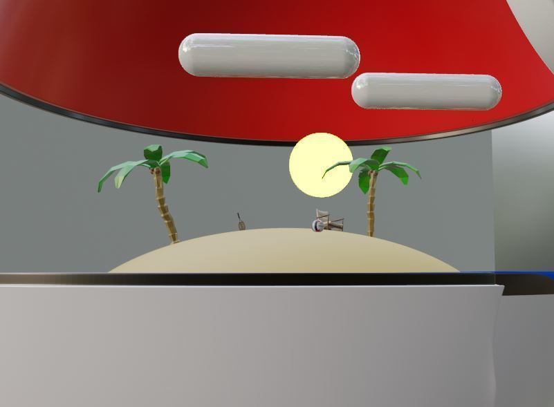 Pokeball illustration 3D model_4