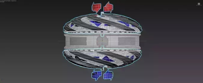 Inverted Ionic Vortex Electro Motor - Concept