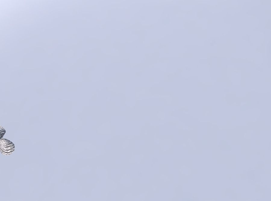 Vase funnel top oval bottom with intertwining lines very twis... 3D print model_6