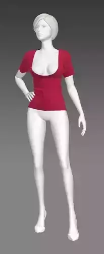 Woman Clothing Pose 513