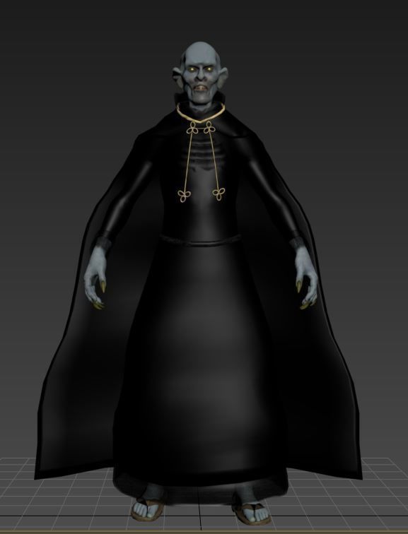 Kurt Barlow Salems Lot 3D model_1