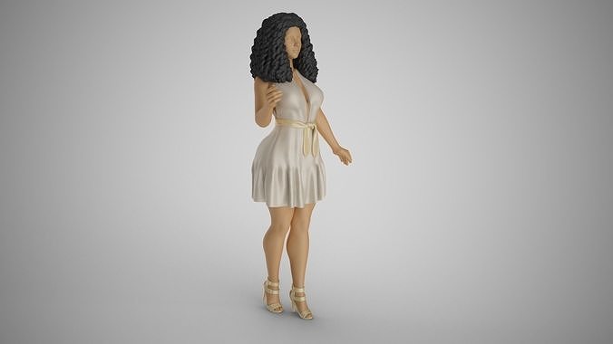 Captive Beauty 2 3D print model