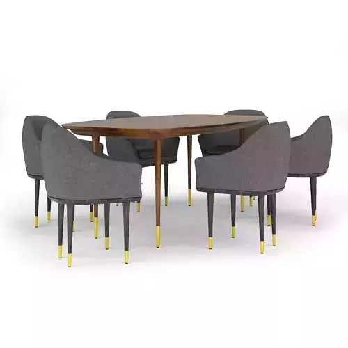 Stellar Works Lunar Lounge table and chairs