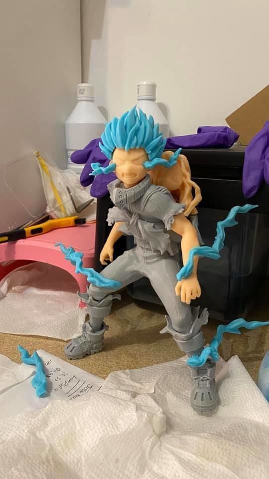 Deku and Eri 3D print model_8