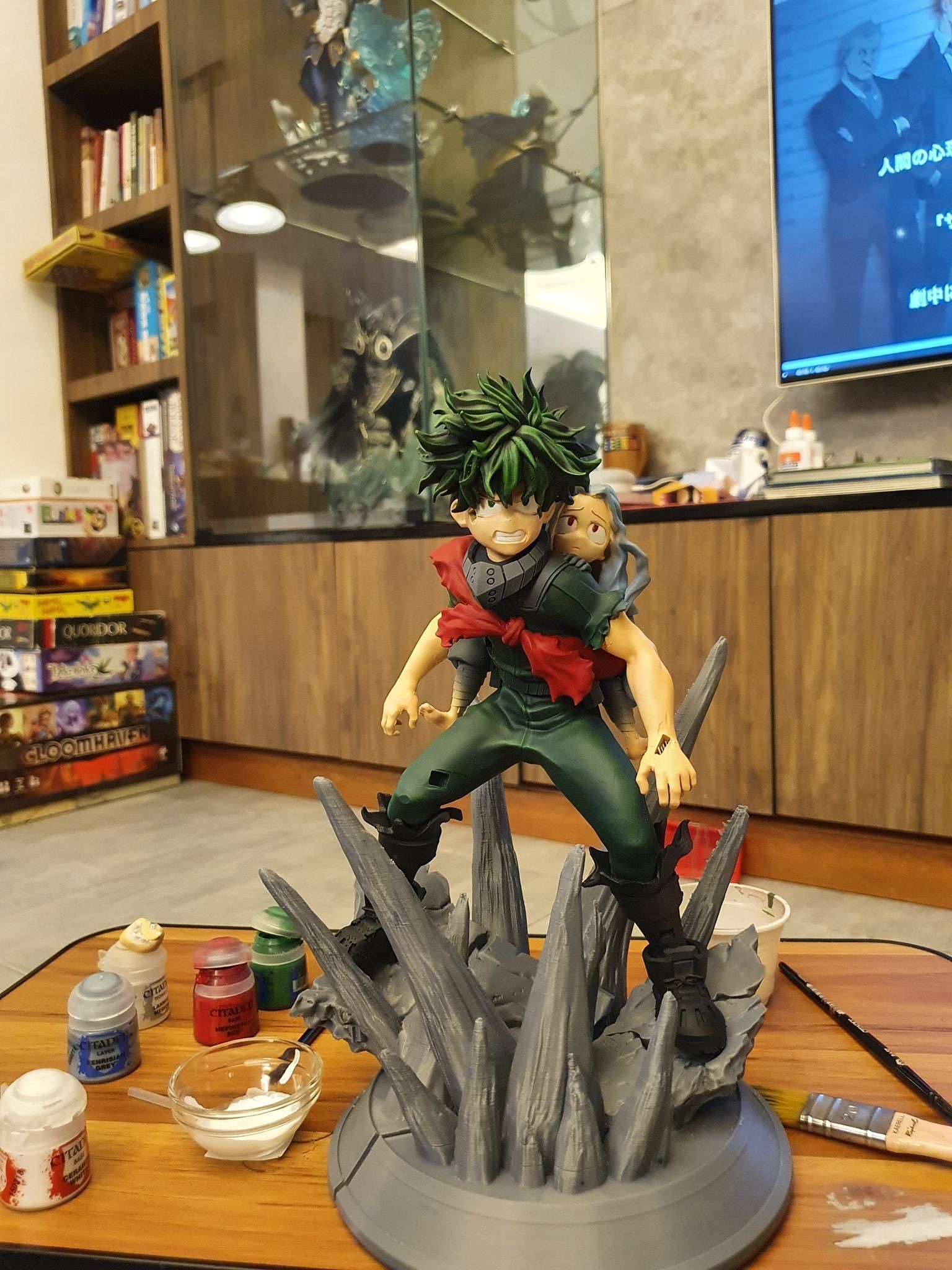 Deku and Eri 3D print model_7