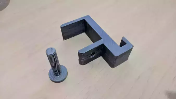 50mm Adjustable desk-hook