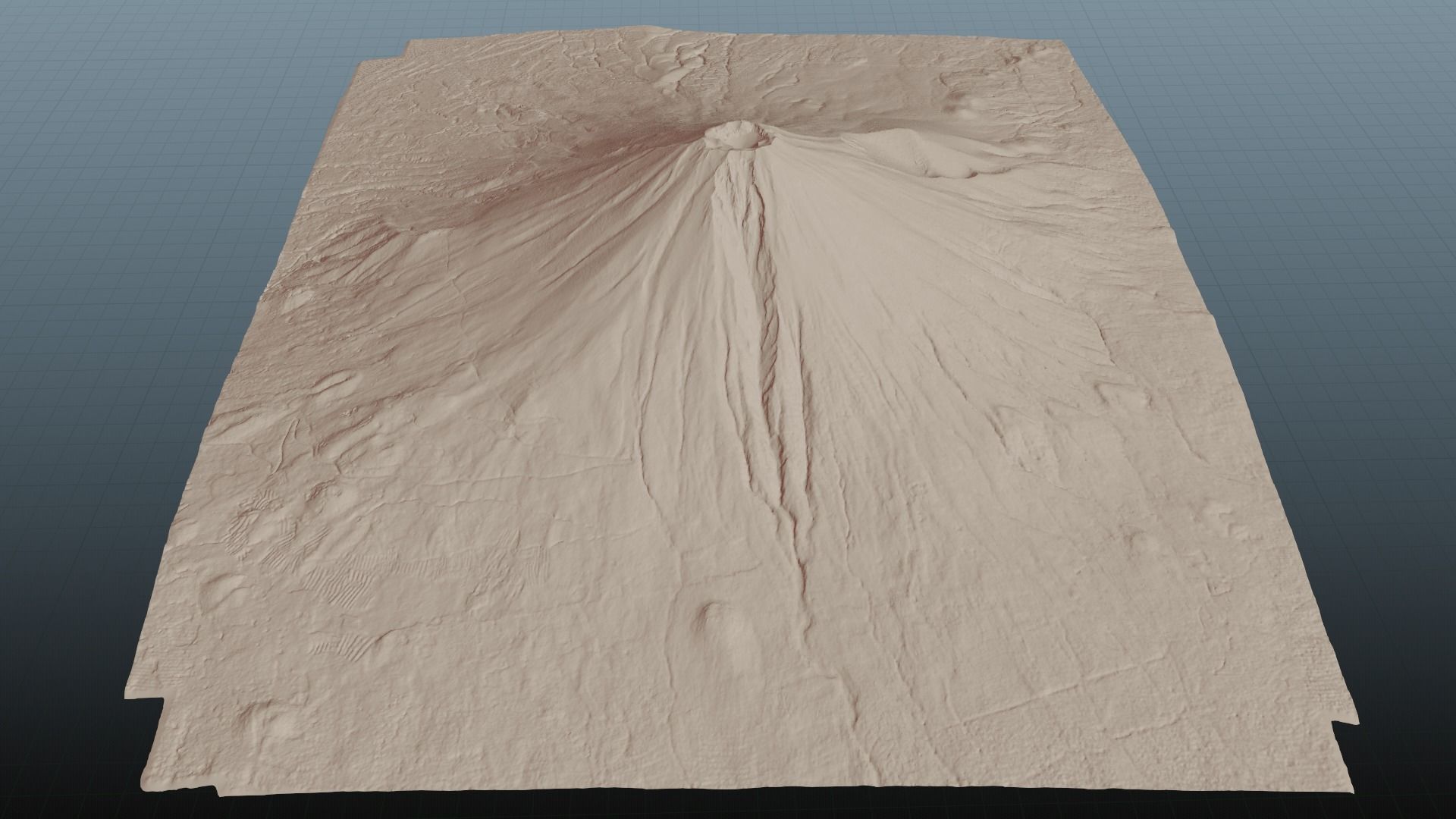 Mount Fuji Landscape 3D model_20