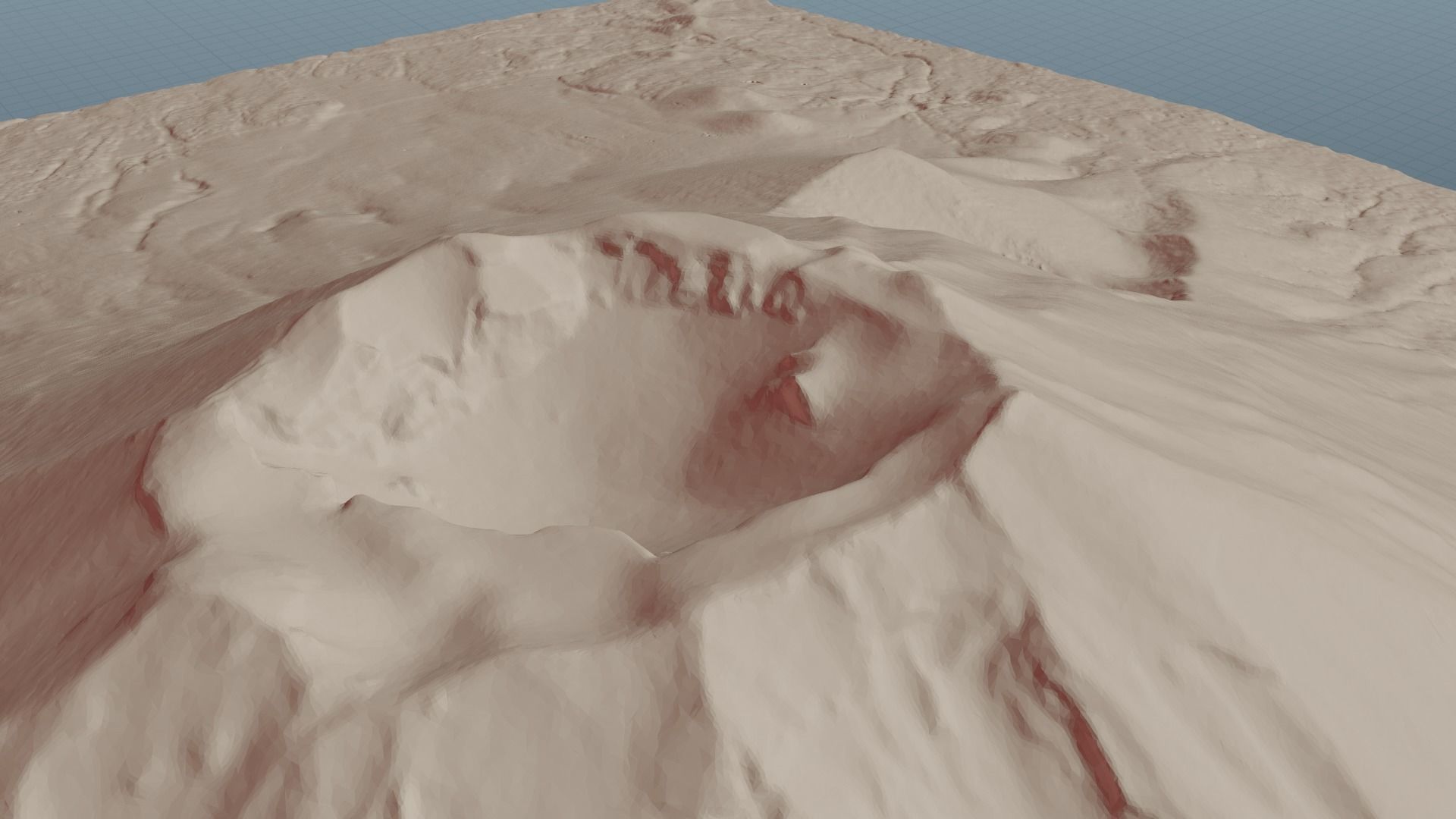 Mount Fuji Landscape 3D model_35