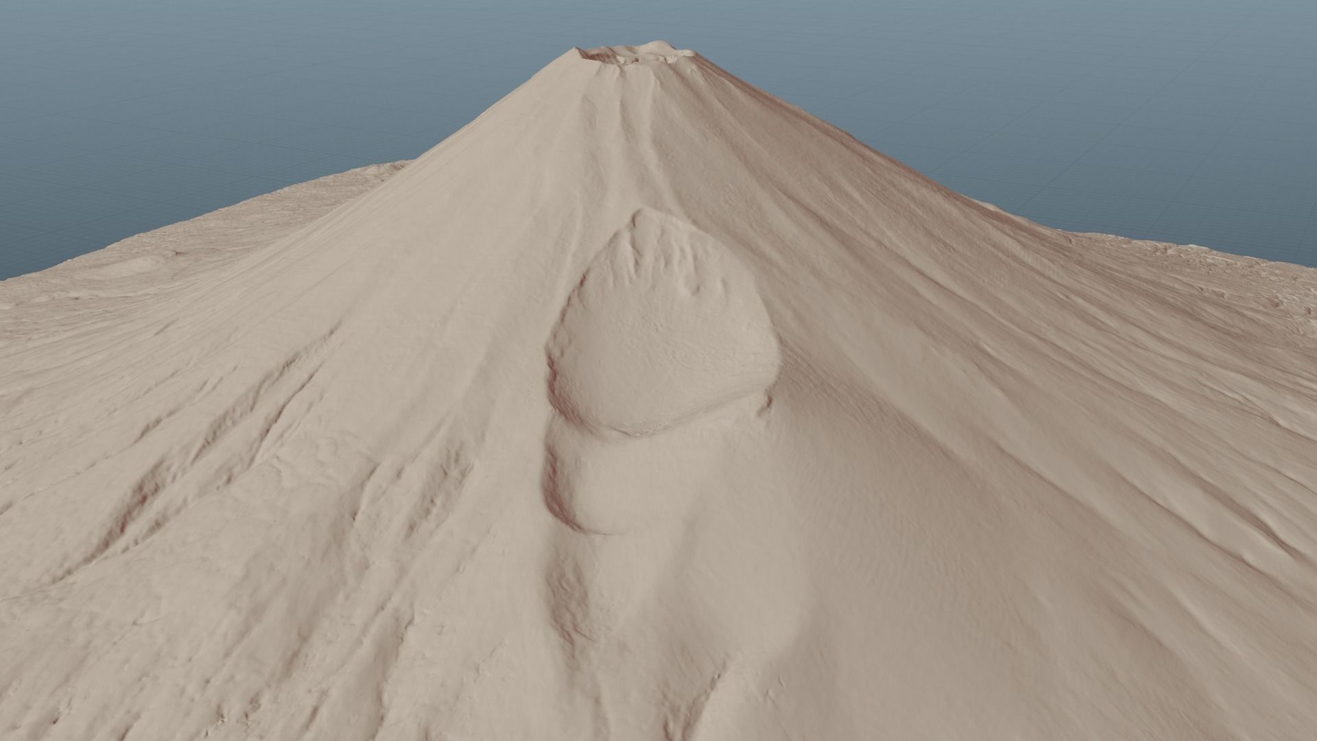 Mount Fuji Landscape 3D model_30
