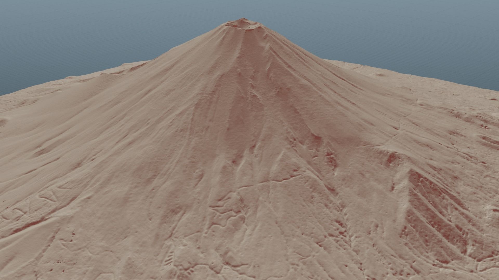 Mount Fuji Landscape 3D model_26