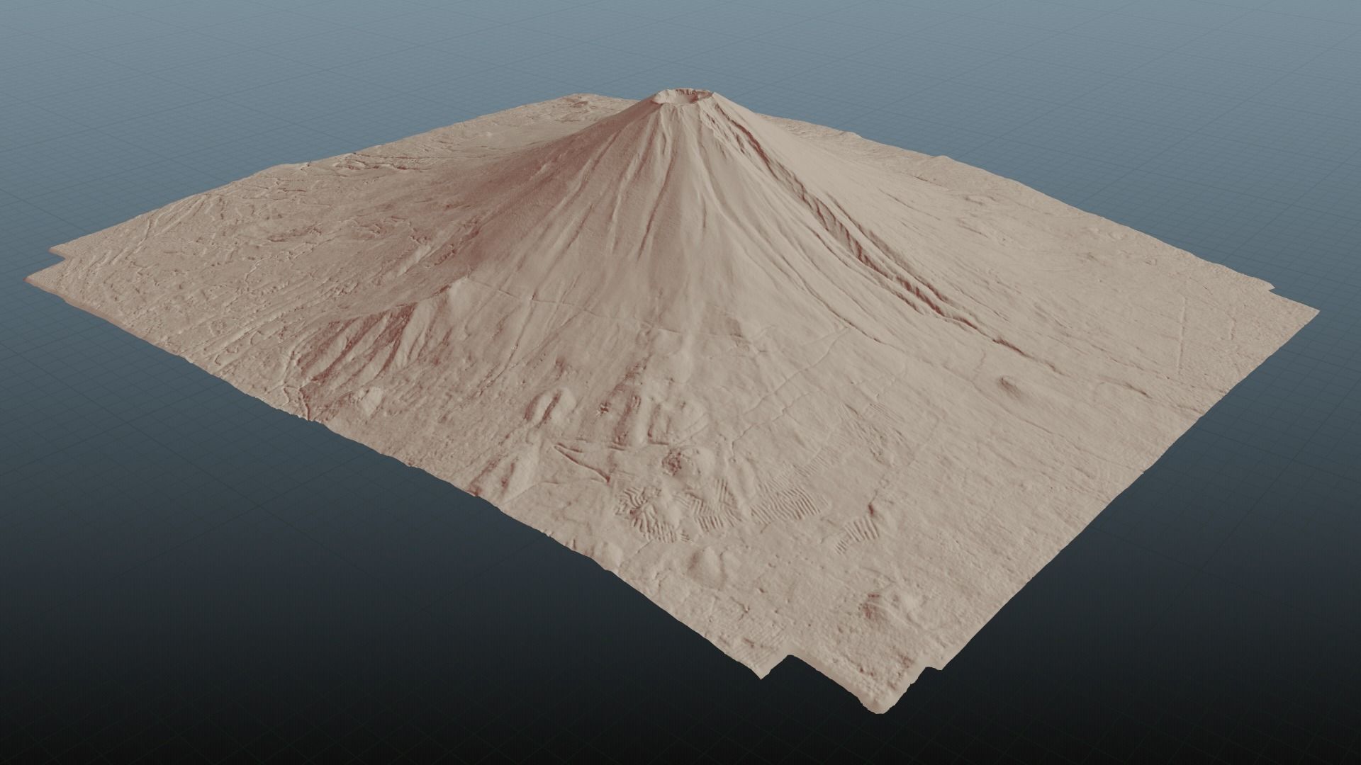 Mount Fuji Landscape 3D model_22