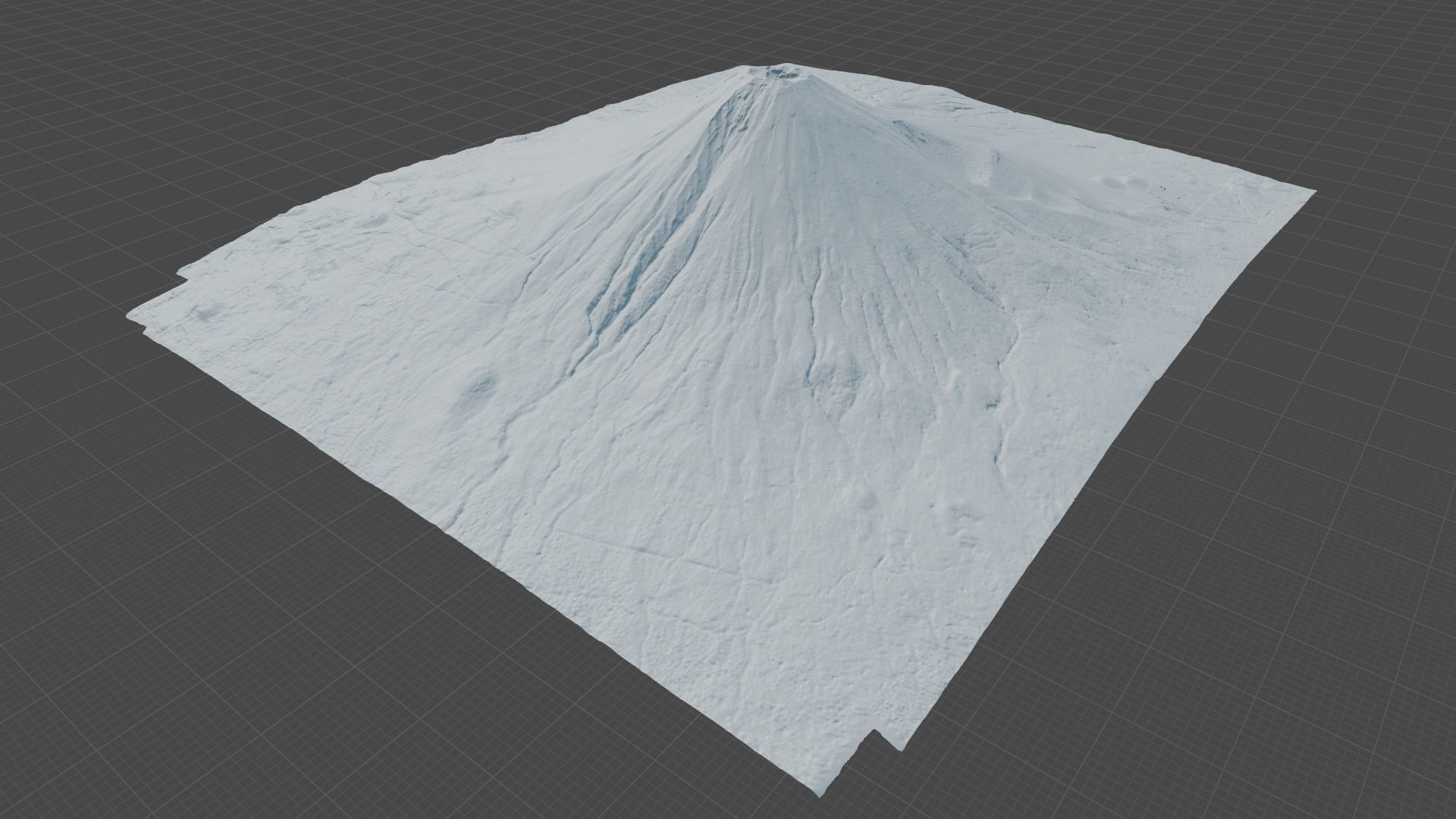 Mount Fuji Landscape 3D model_39