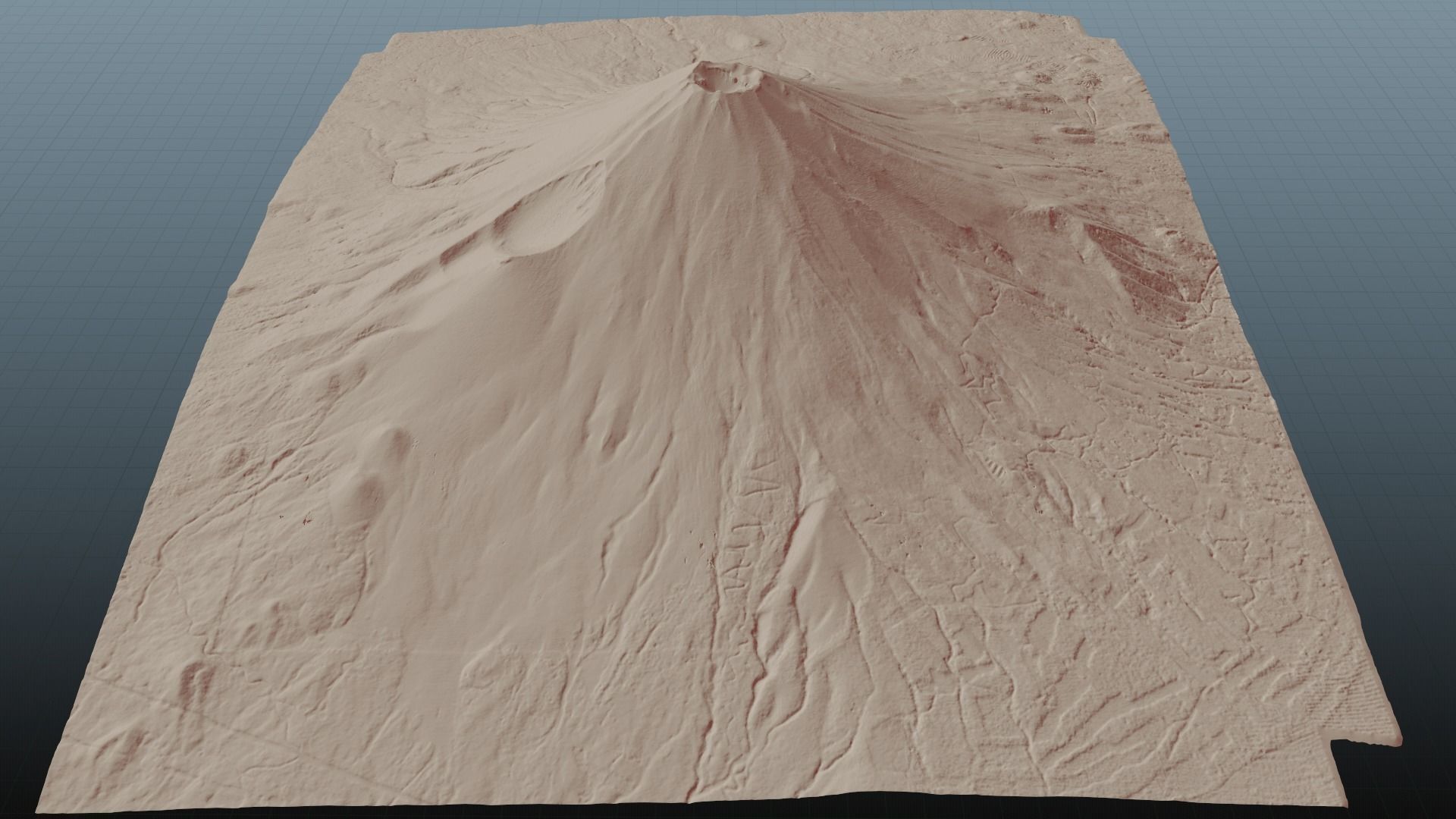Mount Fuji Landscape 3D model_28