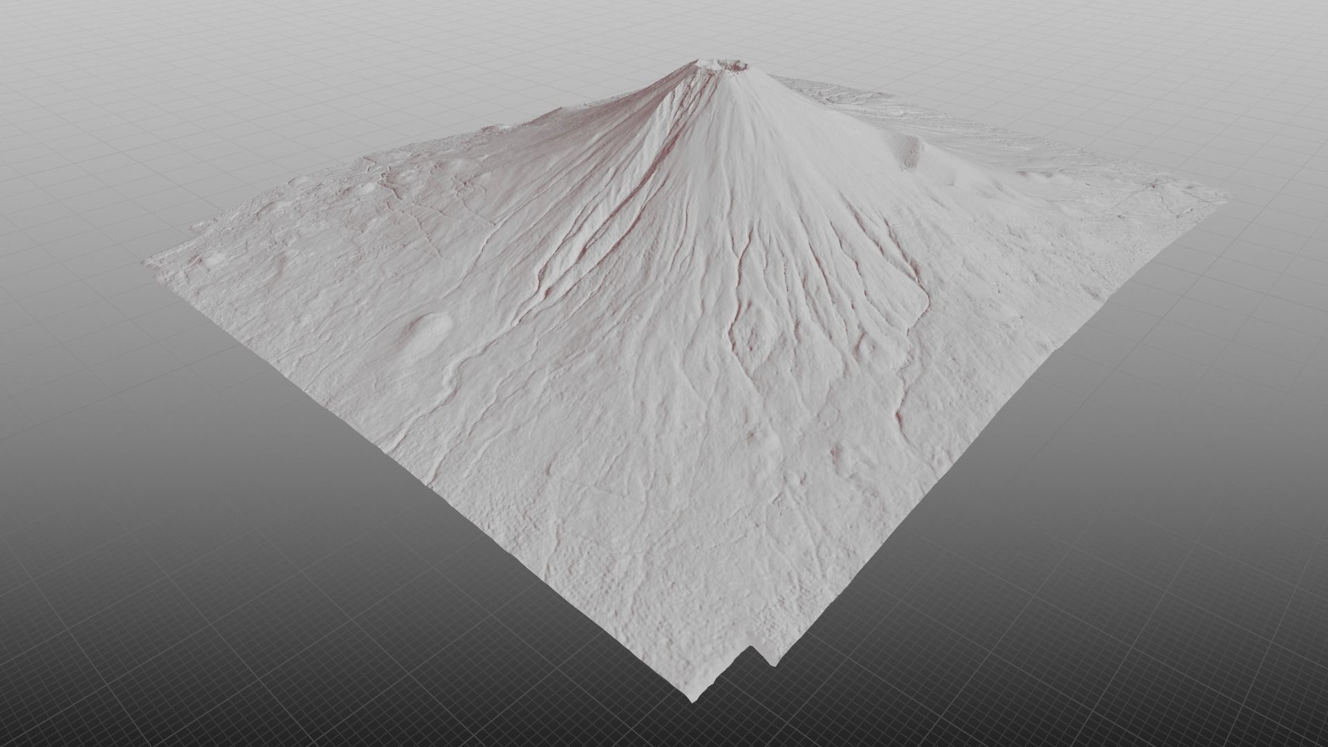 Mount Fuji Landscape 3D model_41