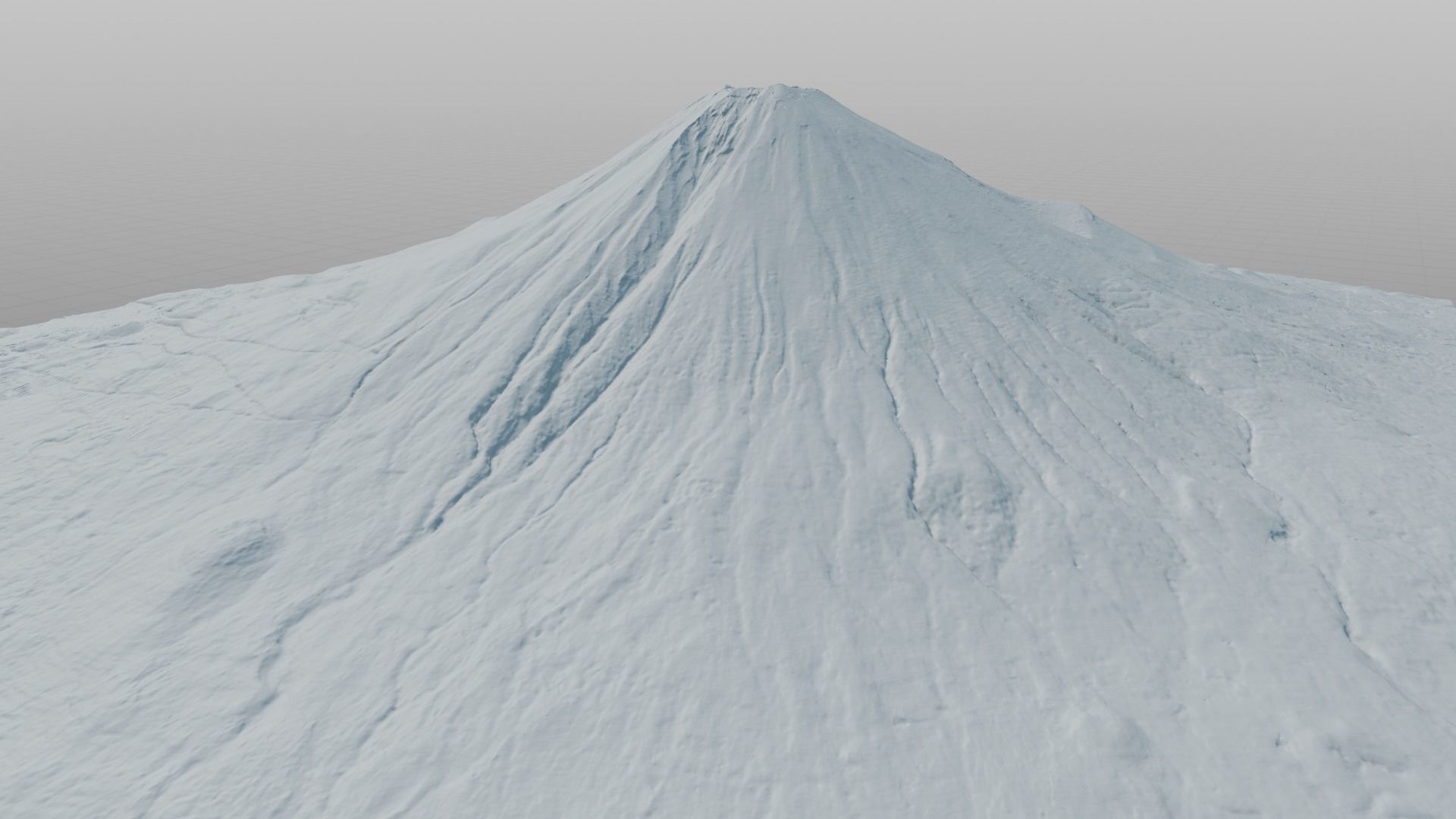 Mount Fuji Landscape 3D model_42