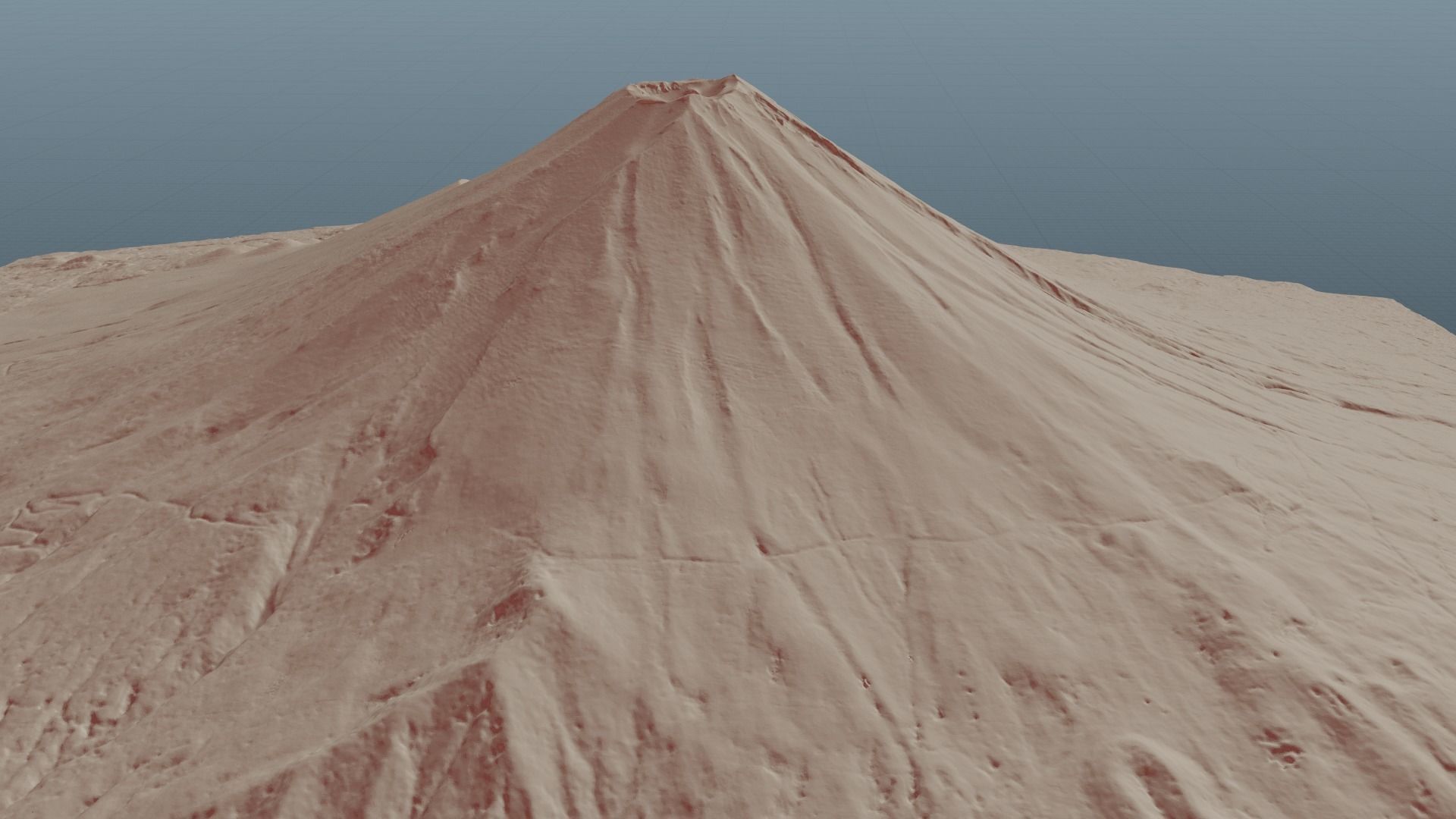 Mount Fuji Landscape 3D model_32