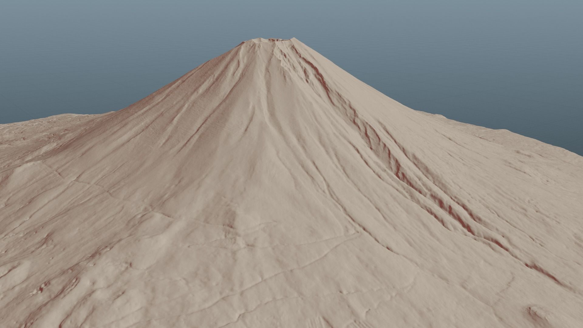 Mount Fuji Landscape 3D model_27