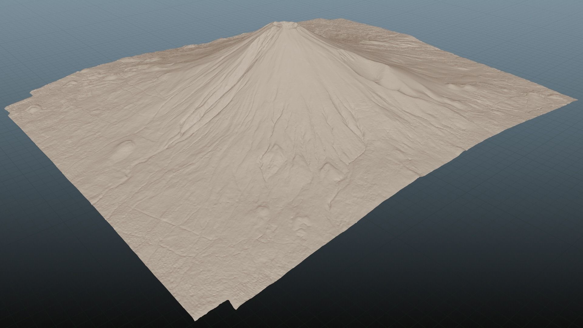 Mount Fuji Landscape 3D model_24