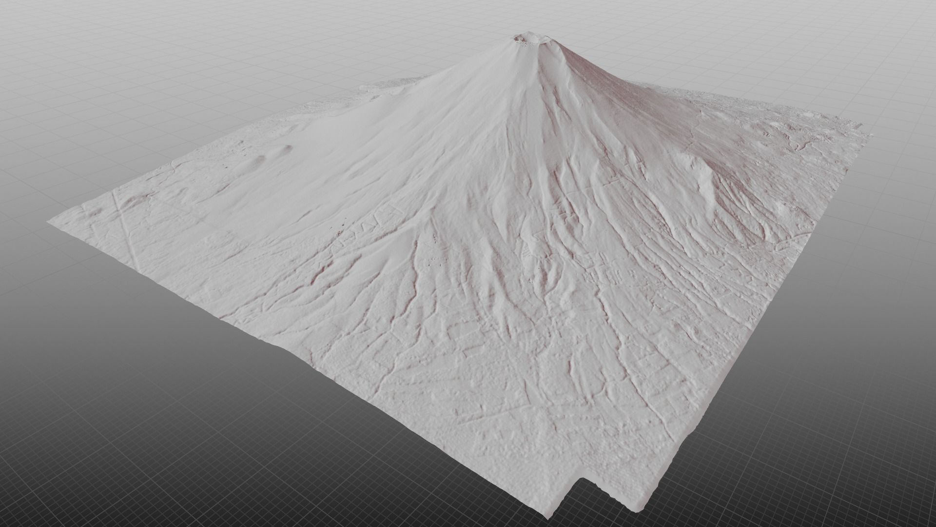 Mount Fuji Landscape 3D model_40