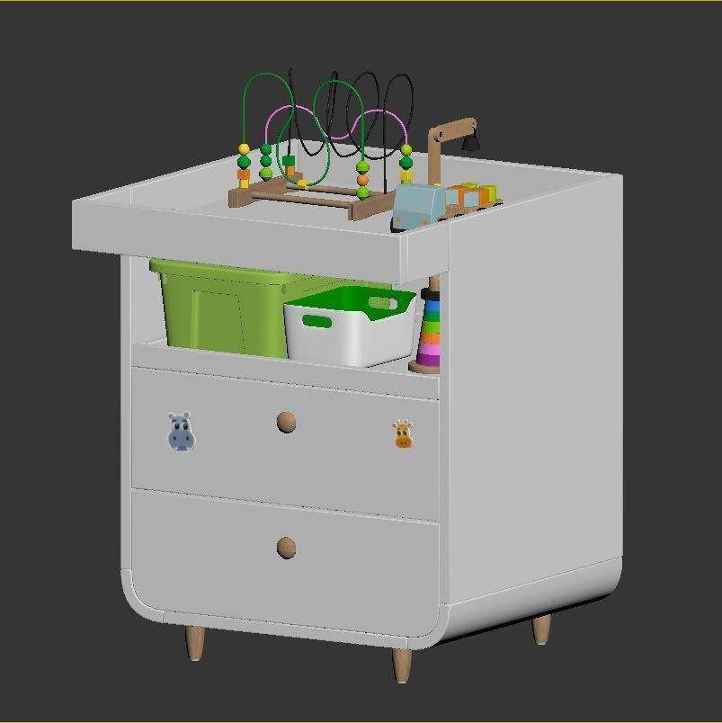 MYLLRA Chaining table 3D model_4